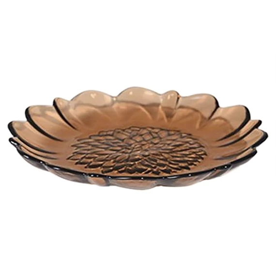 Tányér virág 20,5x20,5x2,5 cm