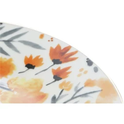 Tányér virágos 27x27x2,5 cm 2 féle