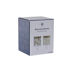 Tároló 10x10x12,5 cm 700 ml 2 féle