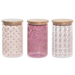 Tároló 10x10x17 cm 1000 ml 3 féle