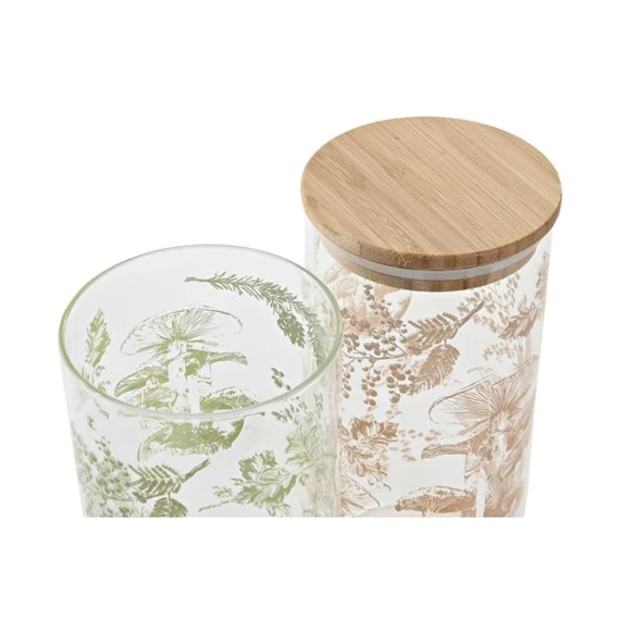 Tároló 10x10x22 cm 1400 ml 2 féle