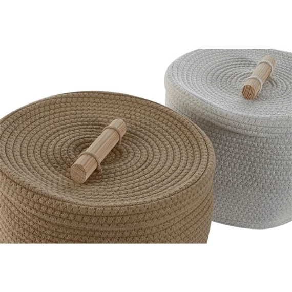 Tároló kerek 30x30x24 cm 2 féle