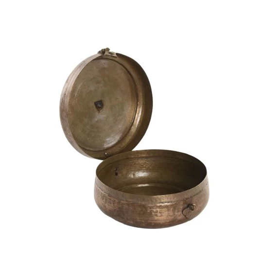 Tároló kerek 25x25x10 cm