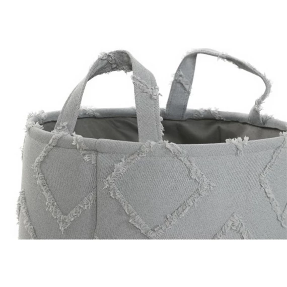 Tároló szett füllel 30x30x25 cm 2 féle S/3