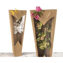 Tasak cserepes virághoz, ablakkal 26x71,5x10,5 cm S/12