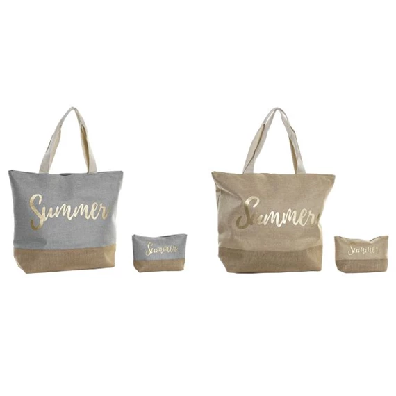 Táska szett "Summer" felirattal 52x14x42 cm 2 féle S/2
