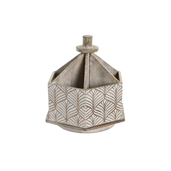 Távirányító tartó, forgó 21x19x22 cm