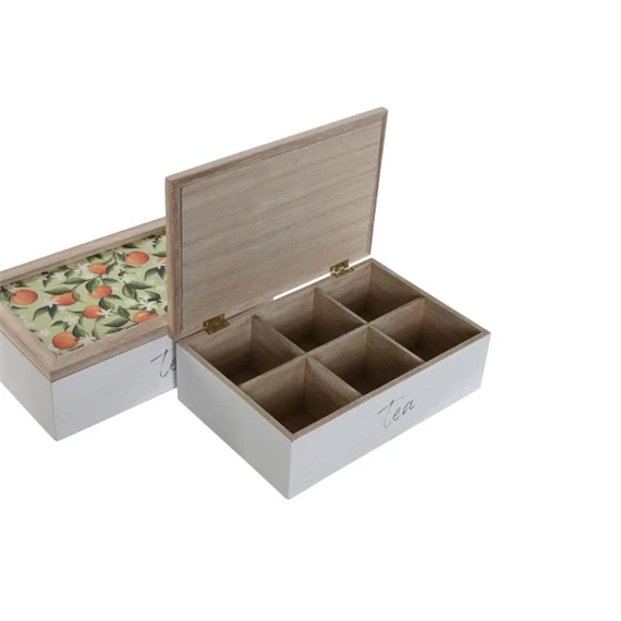 Teafilter tartó doboz 24x16x7,5 cm 2 féle