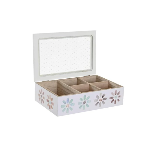 Teafilter tartó doboz 23x15x7 cm 2 féle