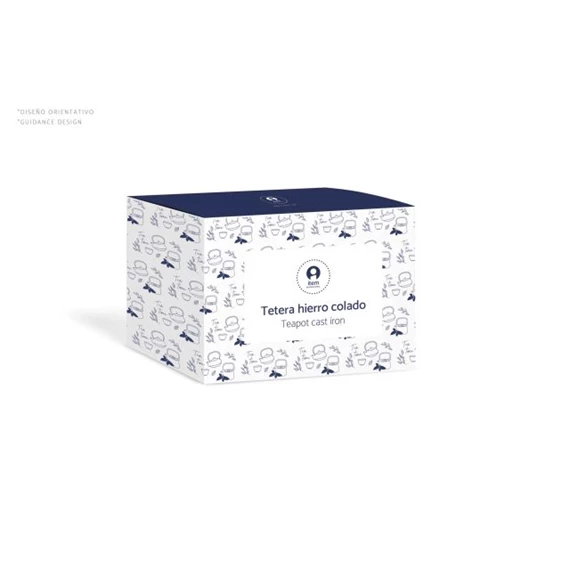 Teáskanna 400 ml 13x11x13 cm 3 féle