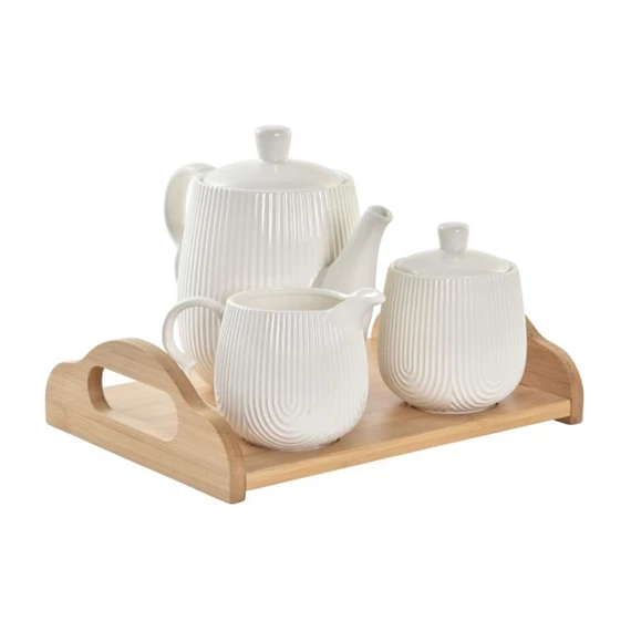 Teáskanna készlet 26x20x7 cm S/4