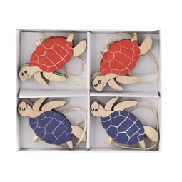 Teknős akasztós 12,5x10x1,5 cm S/8