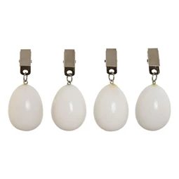 Terítőcsipesz szett 3,5x3,5x5,5 cm S/4