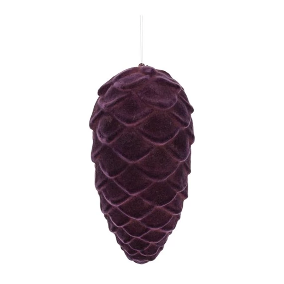 Toboz flokkolt, akasztós 25,4 cm