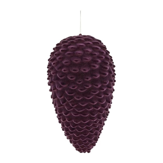 Toboz flokkolt, akasztós 30,5 cm