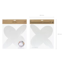 Tortadoboz fehér 16,5x14x9,5 cm S/10