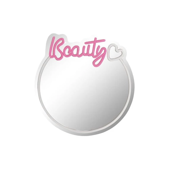 Tükör LED-es 40x2x40 cm