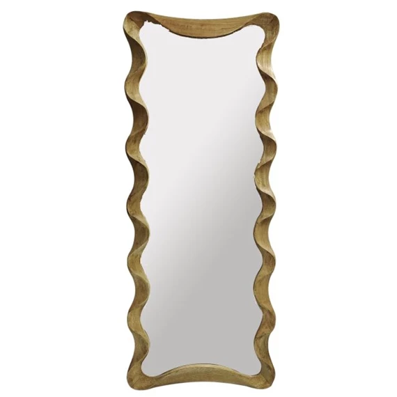 Tükör egész alakos, hullámos kerettel 60x3x152 cm
