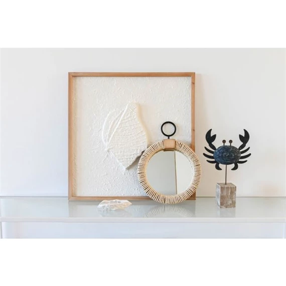 Tükör kötéllel 25x3,5x33 cm