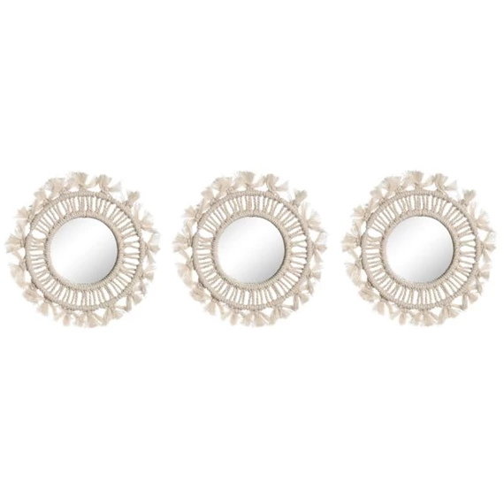 Tükör szett 20x1x20 cm S/3