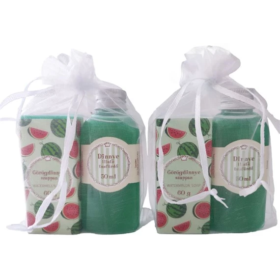 Tusfürdő és szappan szett, görögdinnye illatú 50 ml + 60 g S/2