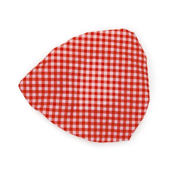 Üléshuzat kerékpárra, gingham kockás