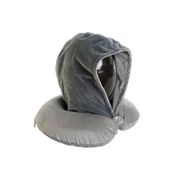 Utazópárna kapucnis 30x10x32 cm