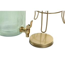 Üveg csappal 16x16x24,6 cm