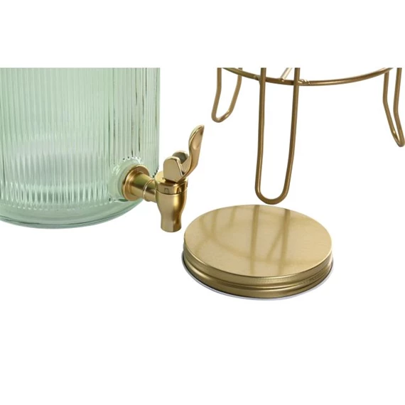 Üveg csappal 16x16x24,6 cm