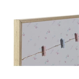 Üzenőtábla nyulakkal, LED-es 40x40x3 cm