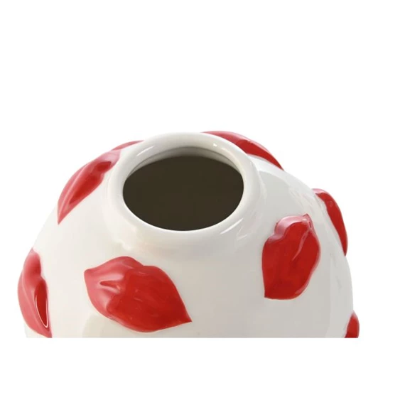 Váza ajkakkal 15x15x13 cm