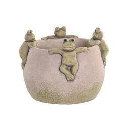 Váza béka 16x16x12 cm