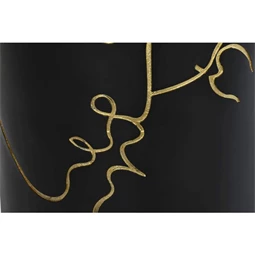 Váza csók mintával, matt 35x35x90 cm