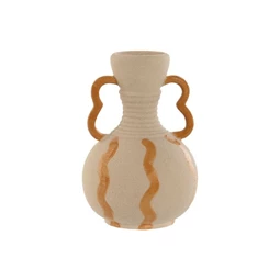 Váza füllel 13x13x19 cm