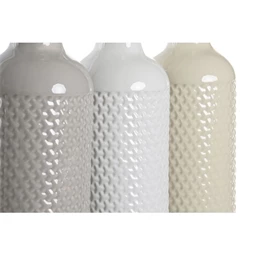 Váza geometrikus 13x13x41 cm 3 féle