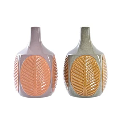 Váza leveles 17x17x26 cm 2 féle