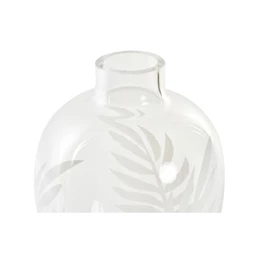 Váza leveles 10x10x15 cm