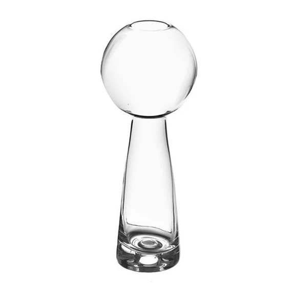 Váza gömbbel, magas 28x10 cm