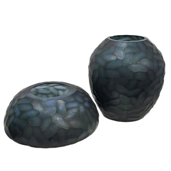 Váza mázas 33x33x14 cm