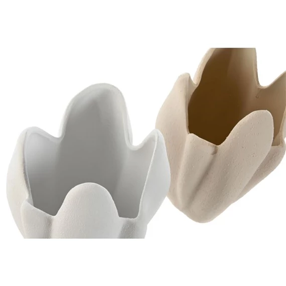 Váza redőzött 18x17x25,7 cm 2 féle