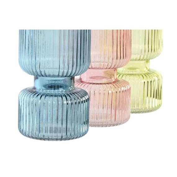 Váza 13x13x26 cm 3 féle