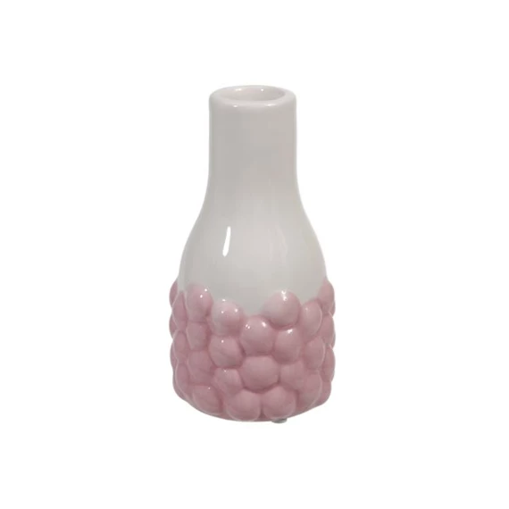 Váza domború mintával 6x11,5 cm