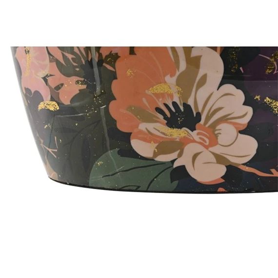 Váza virág mintás 33x33x35 cm