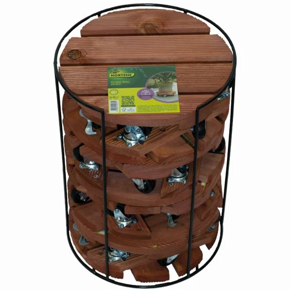 Virágalátét gurulós 30 cm