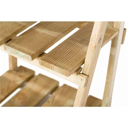 Virágállvány 3 szintes 44x42 cm x 1 m