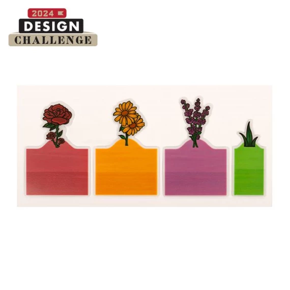 Virágoskert post-it