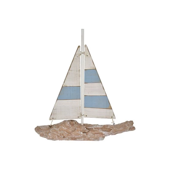 Vitorláshajó fa 37x6x37,5 cm