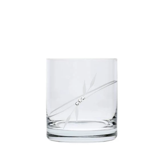 Whisky pohár Swarovski kristállyal 300 ml 8,8x8 cm S/6